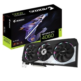 Karta graficzna Gigabyte AORUS GeForce RTX 4060 ELITE 8GB GDDR6