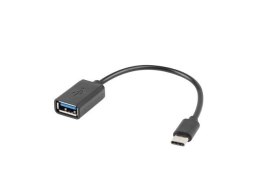 LANBERG ADAPTER USB-C(M)->USB-A(F) 2.0 15CM OTG AD-OTG-UC-01