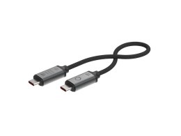 LINQ KABEL USB-C 4.0 THUNDERBOLT 4, PD 3.1 EPR 240W, 8K/60HZ, 40GB/S, 1 METR, W OPLOCIE