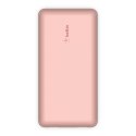 Powerbank Belkin BoostCharge Power Bank 20K 2xUSB-A + 1xUSB-C 20000mAh 15W Rose Gold