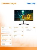 Monitor 27M1N3200ZA 27 cali IPS 165Hz HDMIx2 DP Pivot Głośniki