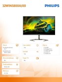 Monitor 32M1N5800A 31.5 cala IPS 4K 144Hz HDMIx2 DPx2 Pivot Głośniki