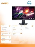 Monitor G2422HS 23,8 cali Gsync/FreeSync 165Hz IPS LED Full HD (1920x1080)/16:9/DP 1.2/HDMI/3Y AES&PPE