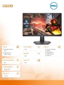 Monitor Dell G3223D 31,5 cali Gsync/FreeSync 165Hz IPS LED QHD (2560x1440)/16:9/DP/2xHDMI/USB-C/USB/3Y AES&PPG