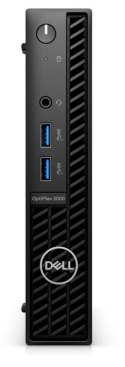 Komputer Optiplex 3000 MFF/Core i5-12500T/16GB/256GB SSD/Integrated/WLAN + BT/Kb/Mouse/W11Pro/3Y