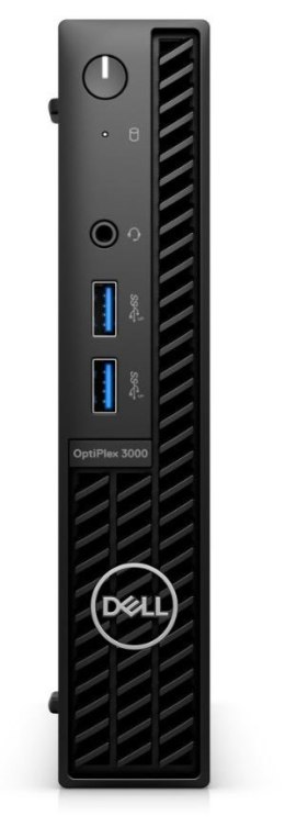 Komputer Optiplex 3000 MFF/Core i5-12500T/8GB/256GB SSD/Integrated/WLAN + BT/Kb/Mouse/W11Pro/3Y ProSupport