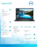 Notebook Inspiron 3511 W11Pro i7-1165G7/15,6 FHD/512GB/16GB/Iris Xe/2Y BWOS