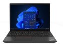 Notebook ThinkPad T16 G1 21BV009UPB W11Pro i7-1255U/16GB/512GB/INT/LTE/16.0 WUXGA/Black/3YRS Premier Support