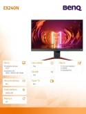 Monitor 23,8 cali EX240N LED 1ms/12mln:1/HDMI/165Hz